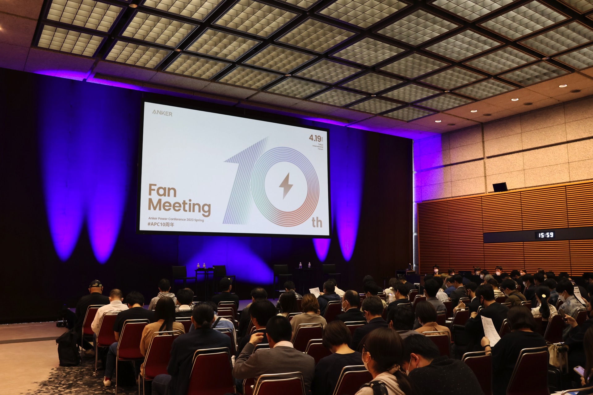 Anker Fan Meeting当日の様子