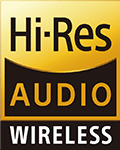 ワイヤレスハイレゾアイコン | Hi-Res Audio Wireless